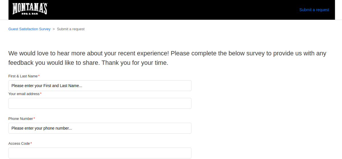 Montana Survey