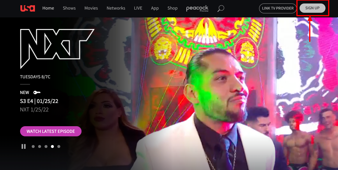 usa network login