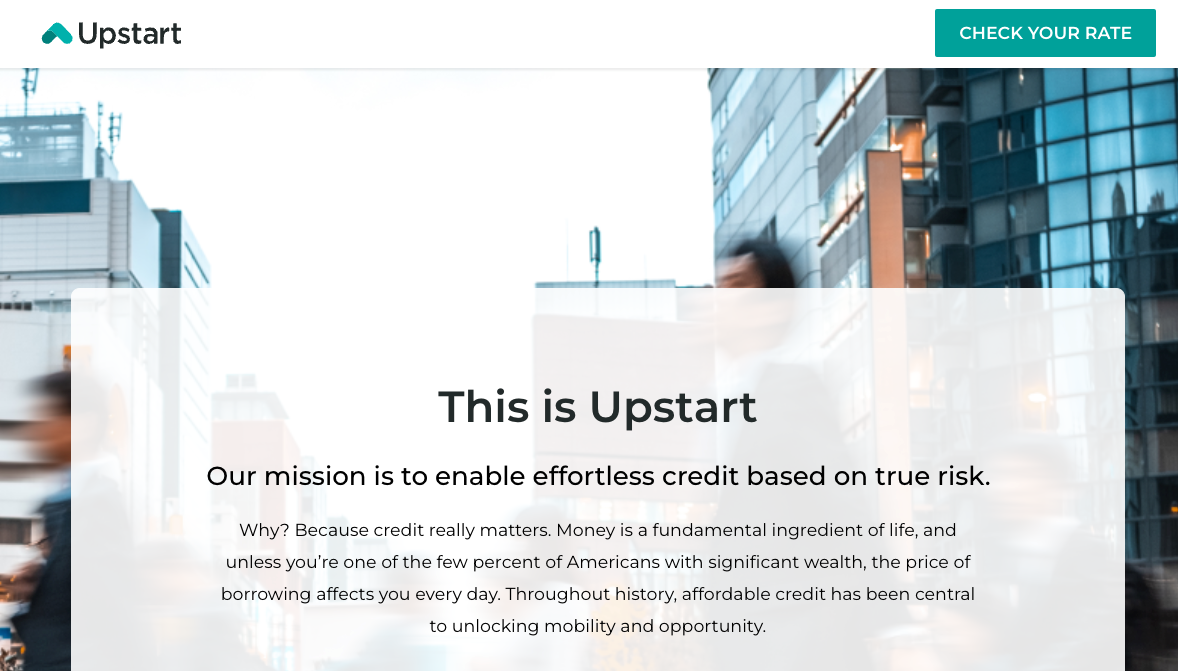 upstart loan official site